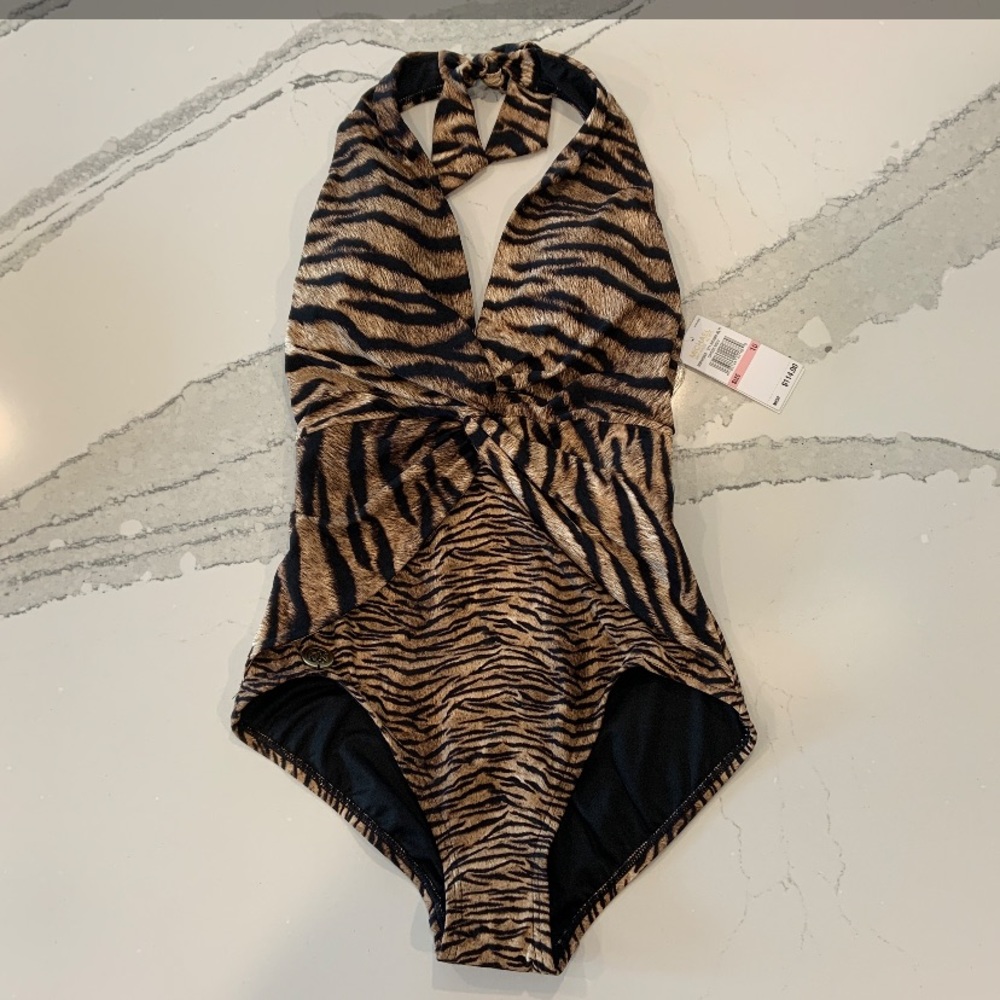 Michael Kors One Piece Swimsuit SZ 10